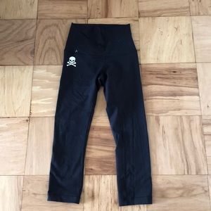 Lululemon high rise crop leggings - SoulCycle